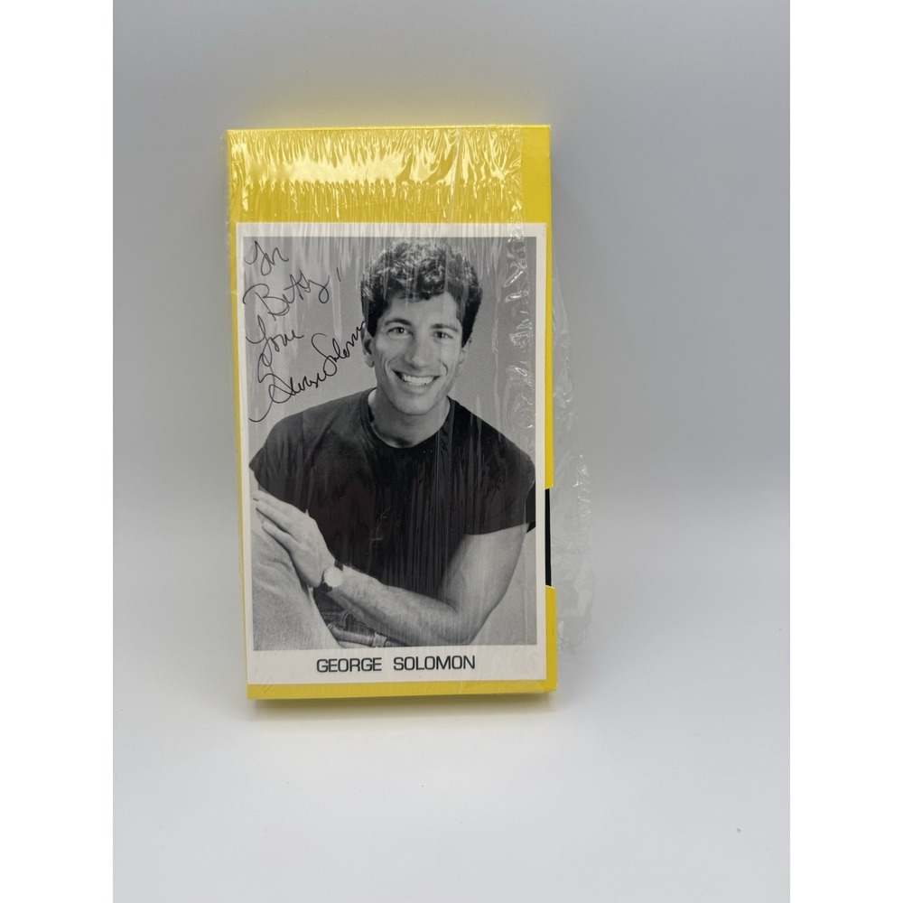GEORGE SOLOMON: Live On Stage! VHS Tape - AUTOGRAPHED